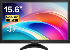 Monitor de PC de 15,6 pulgadas, 1600 × 900 HD +, panel TN, 60 Hz, 5 Ms, monitor de escritorio con HD