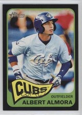 2014 Topps Heritage Minor League Edition Black 96/105 Albert Almora #80 0b5
