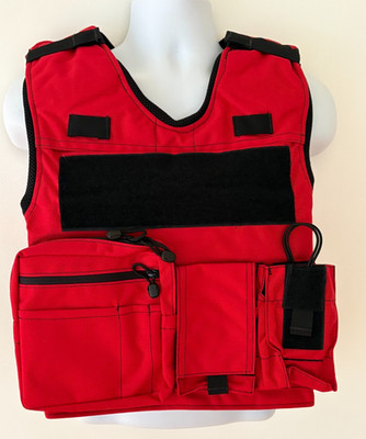 SECOND CHANCE Standard Armor Carrier Side Open Fix Pocket S/M 2015-2015 Red
