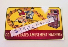 Seeburg V Jukebox machine Water Slide Release Decal Juke vintage vending Music