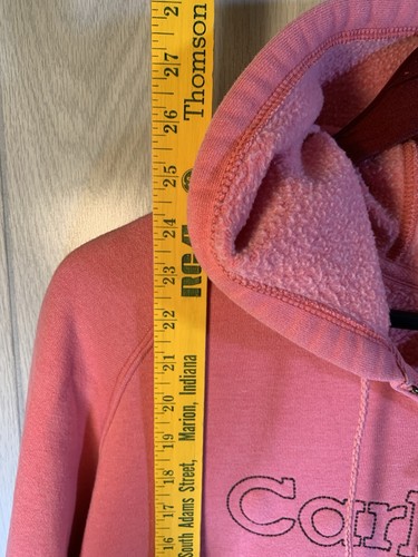 Carhartt Damen Full Zip Hoodie WK012 SHH Vintage Stitched Spell out - Bild 4 von 8