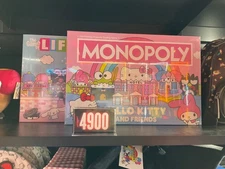 Hello Kitty Monopoly Life Board Game new arcade prize (read the description)