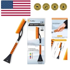 27" Aluminum Ice Scrapers for Car Windshield | Car Window Scraper and Snow Br...