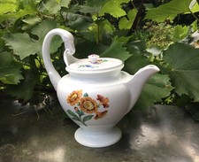 Meissen Teekanne Schwanenhenkel 1. Wahl 1850-...