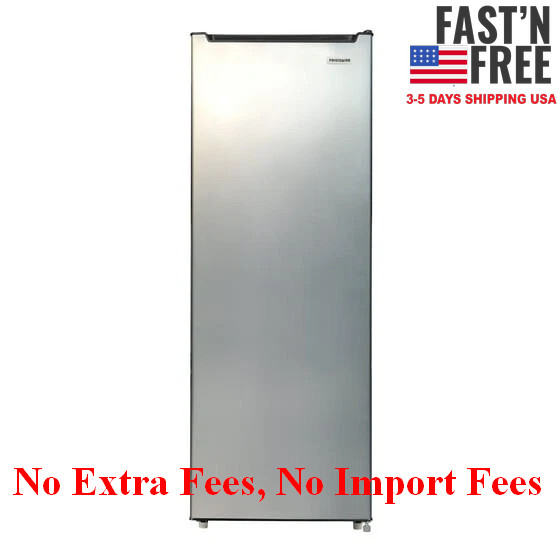 [US WAREHOUSE] Frigidaire 6.5 Cu. ft. Upright Freezer, Platinum Silver, EFRF698