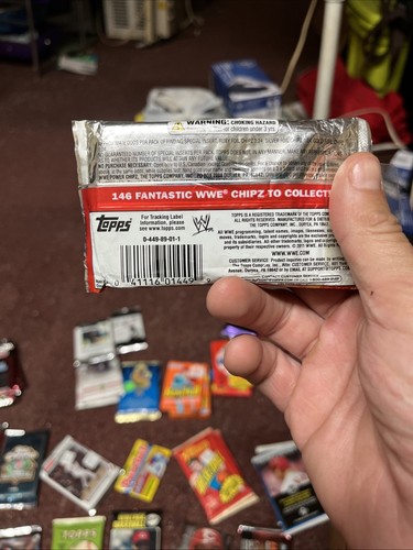 2011 Topps Wwe Power Chipz Unopened Pack - Picture 2 of 4