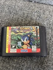 AUTHENTIC. Sonic the Hedgehog 3 (Sega Genesis, 1994) Cart Only