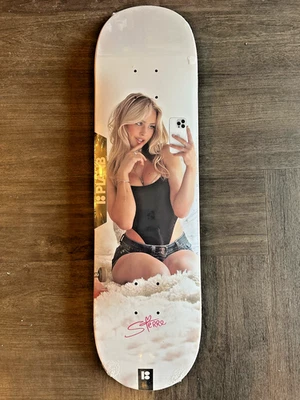 RARE Sterre Meijer Surfsterre Selfie 8.25 Plan B Skateboard Deck + Wall Hanger