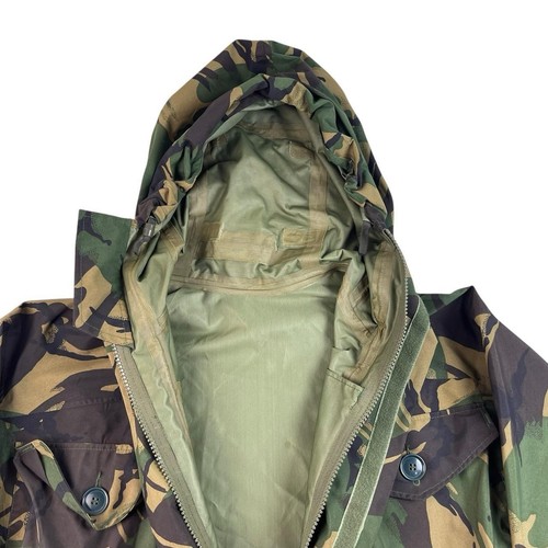 Vintage Military Waterproof Utility Jacket Green Brown XXL - Picture 4 of 6