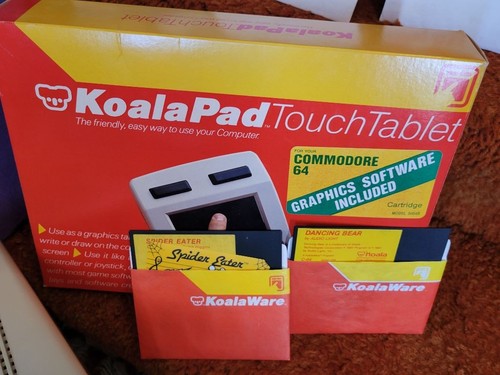 EUC Vintage C64 Koala Pad Touch Tablet, original box, items pictured included - 第 13/14 張圖片