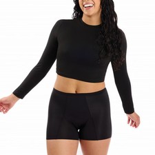 Proof Underwear Overnight Medium Boyshort - Black