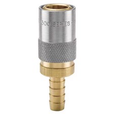 Parker Pc306v Hydraulic Quick Connect Hose Coupling, Brass Body, Sleeve Lock,
