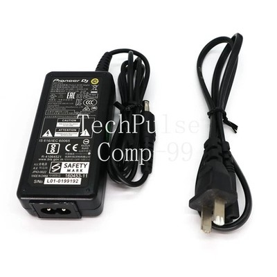 Pioneer DJ Controller DDJFLX10, DJC-TSP16, DWR1585, DWR1596 AC Adapter Charger