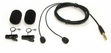 MINI BINAURAL LAVALIER LAPEL MICROPHONES HIGH QUALITY SOUND PROFESSIONAL