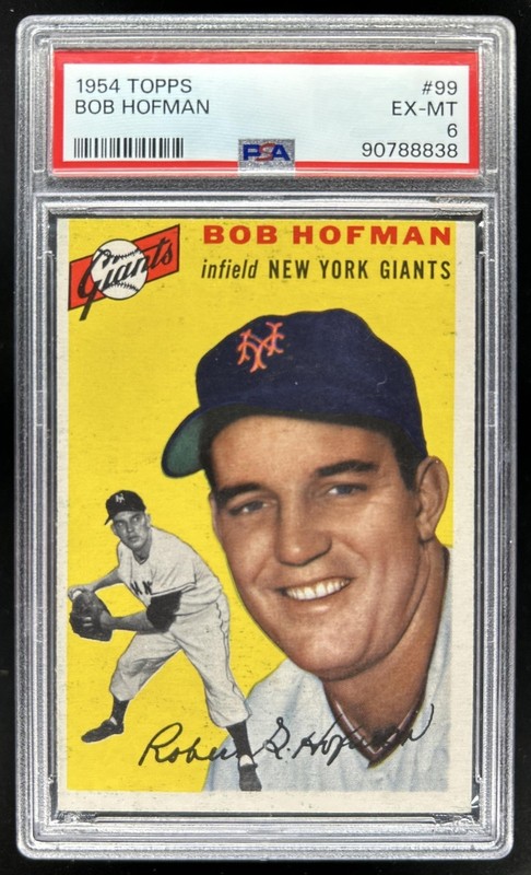 1994 Topps Archives 1954 Bob Hofman #99 PSA 6