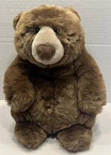 Lou Rankin Best Friends Plush Brown Bear 13” Stuffed Animal Toy The Encore Group