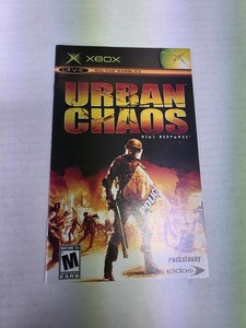 ＰＳ２　ＸＢＯＸ　アーバンカオス　Urban Chaos　海外版　北米版 Urban Chaos Riot Response 2006 Xbox Original Game Complete With