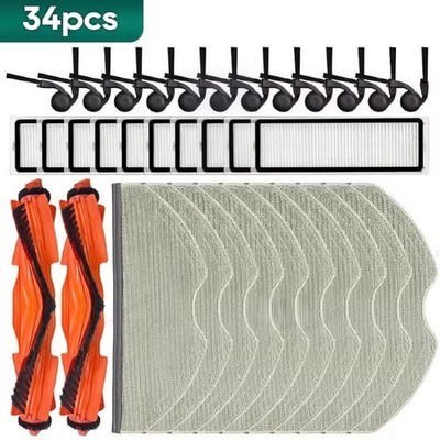 Für Xiaomi S40 (OV81) Robot Vacuum Cleaner Main Side Brush Filters Dust Bag Set