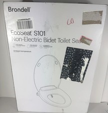 Brondell Swash S101 Non Electric Bidet Toilet Seat  Elongated  White - S101-EW