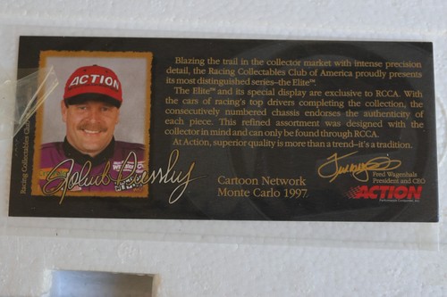 Robert Pressley ELITE #29 Scooby Doo 1997 Monte Carlo 674 of 1200 RCCA 1:24 NEW - Picture 23 of 24