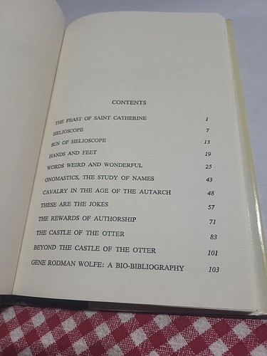 The Castle of Otter by Gene Wolfe / 1982, Ziesing Brothers / Vtg Sci Fi - Bild 7 von 11