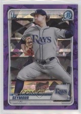 2020 Bowman Chrome Draft Sapphire Purple 2/10 Ian Seymour #BD-96 w5p