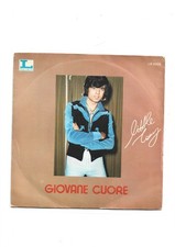 LITTLE TONY - DISCO 45 GIRI " GIOVANE CUORE  " (1973)  DISCO  NUOVO !