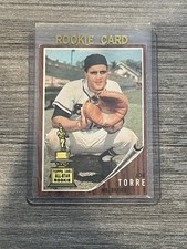 1962 Topps #218 Joe Torre Milwaukee Braves Rookie Baseball Card Vintage