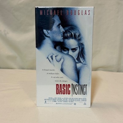 1992 Basic Instinct Factory Sealed VHS