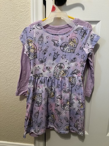 2 Dress Combo Pretty In Lavender Size XS 4/5 - Picture 6 of 6