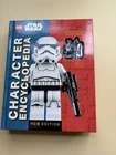 Lego Character Encyclopedia Book With Rare Darth Maul Mini Figure
