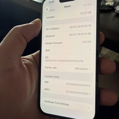 iphone 14 pro 128gb att Locked Excellent Condition Everything Original