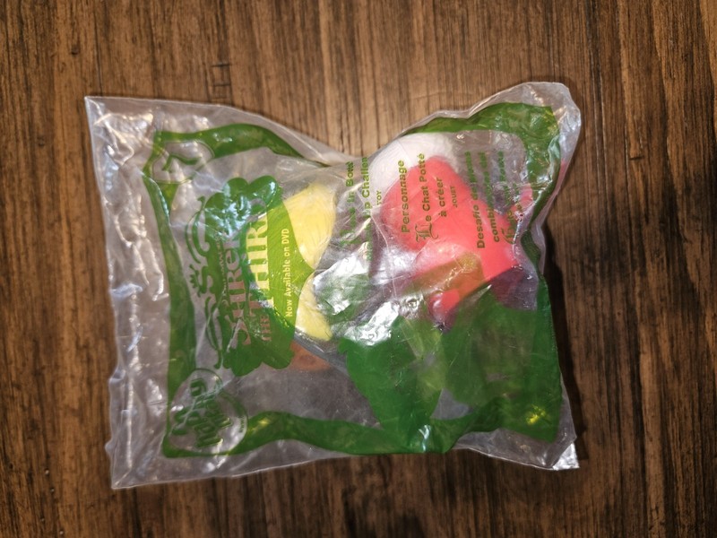 McDonald's Shrek the Third Figures - Yellow & Pink Collectible Toy