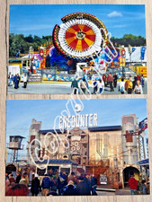 10 x XXL-Foto EHEMALIGE ATTRAKTIONEN Hamburger Dom  (2)  - Fahrchip Kirmes