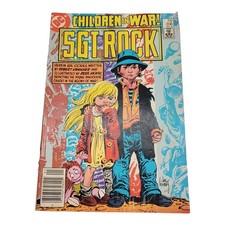 DC Comics Sgt Rock #396 Childern in War Vintage Comic Book