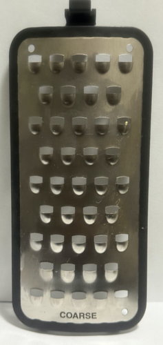 Replacement Coarse Stainless Steel  Blade For Container, Grater 5.5" X 2.5" - Picture 8 of 8