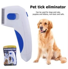 Electric Flea Zapper Lice Remover Hair Comb Brush for Pet Cat Dog Cleaning Tool