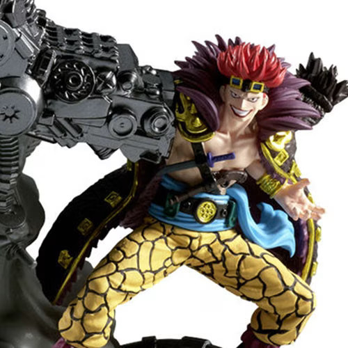 Statuette One Piece Eustass Kid Fig Life aux détails sculptés haute fidélité