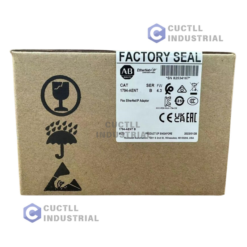 NEW Genuine Allen-Bradley 1794-AENT SER B Flex I/O EtherNet/IP Adaptor 1794AENT