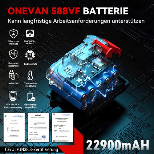 Per Makita smerigliatrice angolare a batteria Ø180 mm 2 x batteria smerigliatrice - Foto 14 di 18