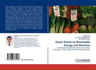 Green Waste to Renewable Energy and Business Ghaffar Ali (u. a.) Taschenbuch