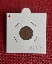 1 Pfennig  1949 F.  Stuttgart.