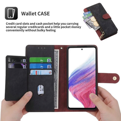 Kartenetui HandyHülle für Xiaomi Redmi SchutzTasche RFID Case Klapp Wallet Cover - Bild 6 von 20