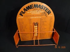 Vtg 1930-40's Flamemaster Wick Store Dispenser Display Rack Stand