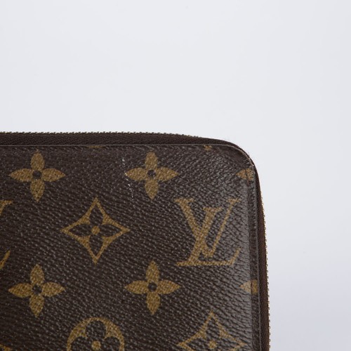 Louis Vuitton Monogram Canvas Coquelicot Zippy Wallet M41896 27291571 remise