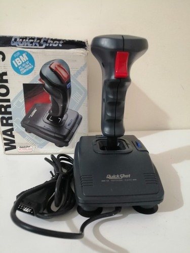 QuickShot QS-123 Warrior 5 Analog Joystick IBM PC XT AT 386/486 Compatible - Picture 2 of 12
