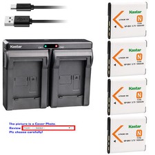 NP-BN1 BC-CSN Battery or Dual Charger for Sony Cyber-shot DSC-W800 W810 W830 TX5