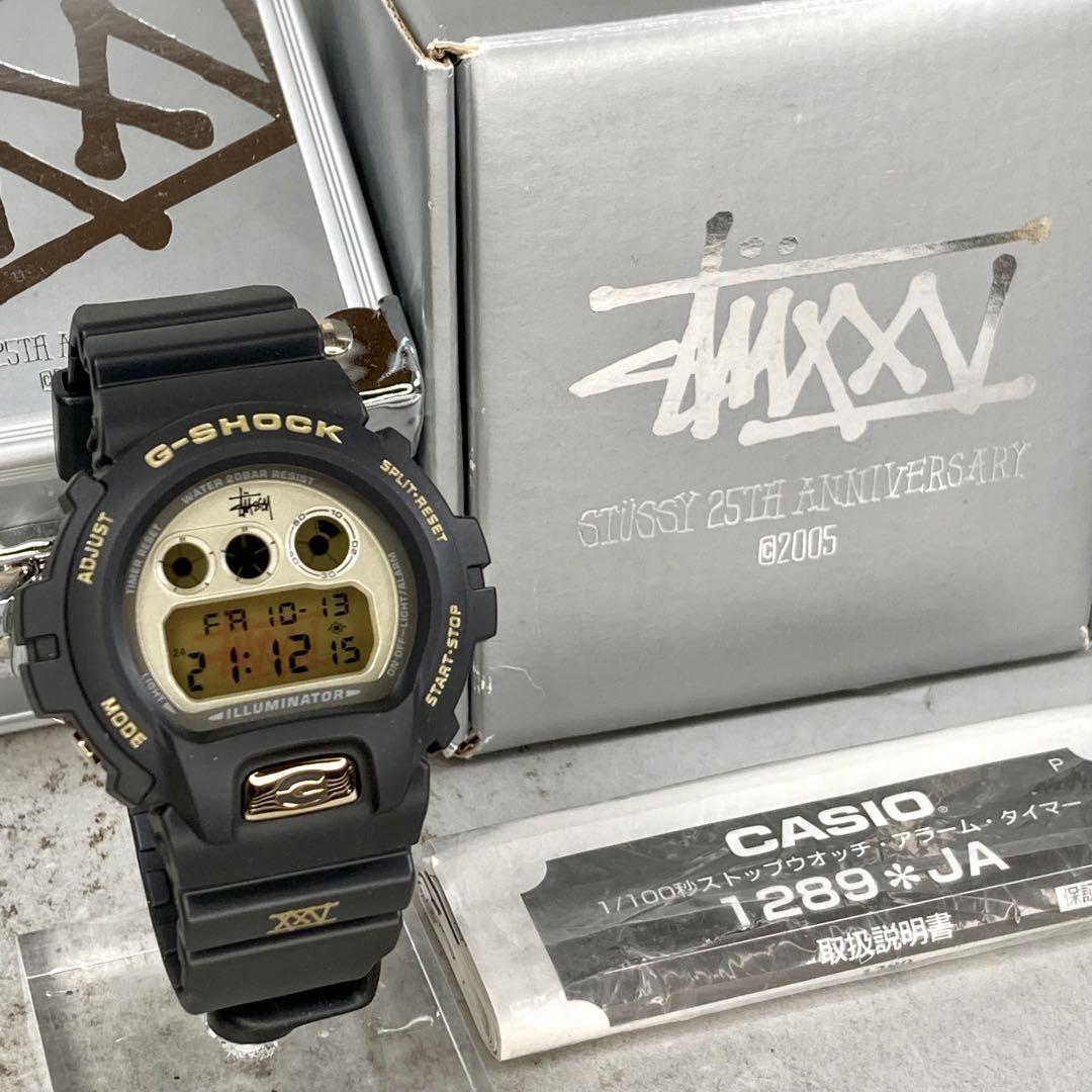 【美品】CASIO G-SHOCK×STUSSY ステューシー Casio G-SHOCK x Stussy Watch Digital Collaboration Men's DW