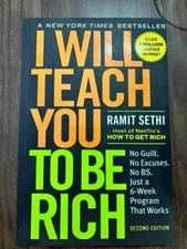 I Will Teach You to Be Rich** by Ramit Sethi (color, Paperback) Fast Shipping...