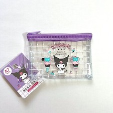 Hello Kitty 50th Anniversary Sanrio Daiso Flat Pouch japan Zipper Accessory Case